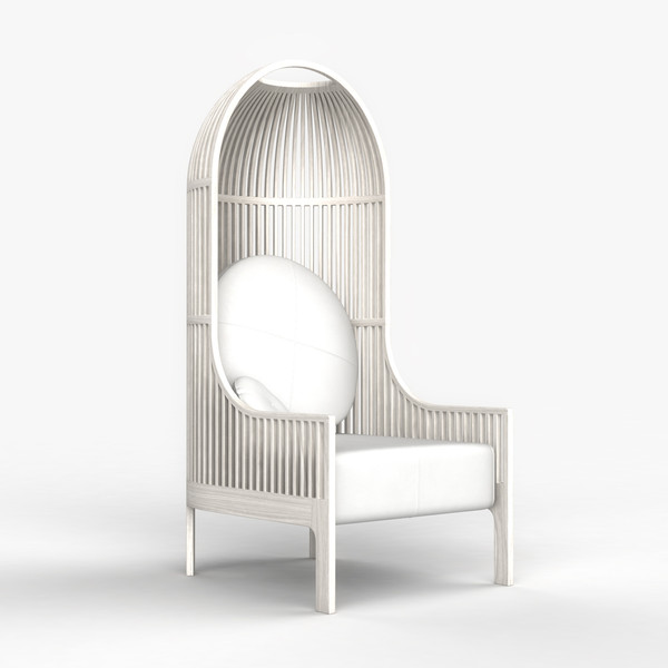 3d nest lounge chair - Nest Lounge Chair by Ausonian